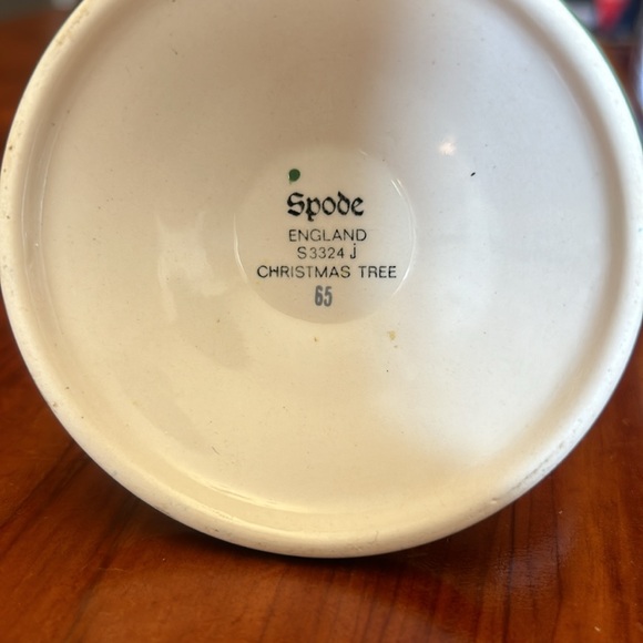 Spode Christmas Votive Cup and Candle Holder - Picture 6 of 11